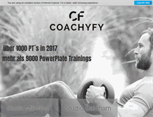 Tablet Screenshot of coachyfy.com